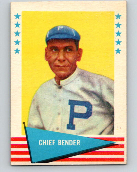 1961 Fleer #8 Chief Bender  Philadelphia Athletics  V28786