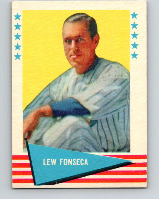 1961 Fleer #27 Lew Fonseca  V28787