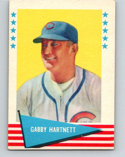 1961 Fleer #41 Gabby Hartnett  Chicago Cubs  V28788