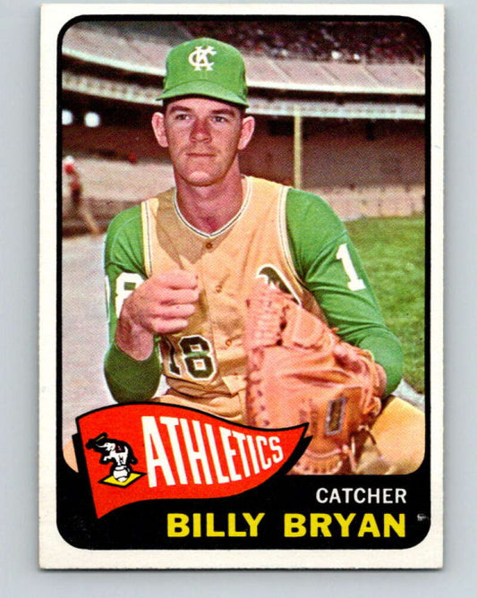 1965 Topps #51 Billy Bryan  Kansas City Athletics  V28792