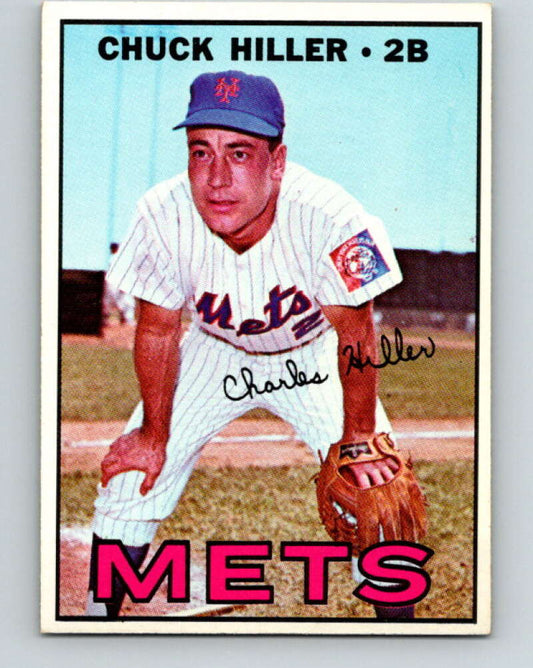 1967 Topps #198 Chuck Hiller  New York Mets  V28802