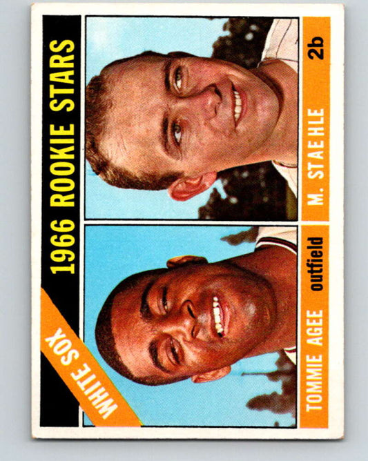1966 Topps #164 Agee/Staehle Rookie RC   V28804