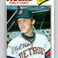 1977 O-Pee-Chee #14 Milt May  Detroit Tigers  V28838