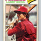 1977 O-Pee-Chee #17 Larry Bowa  Philadelphia Phillies  V28841