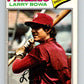 1977 O-Pee-Chee #17 Larry Bowa  Philadelphia Phillies  V28842