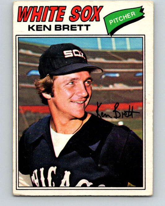 1977 O-Pee-Chee #21 Ken Brett  Chicago White Sox  V28849