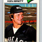 1977 O-Pee-Chee #21 Ken Brett  Chicago White Sox  V28850