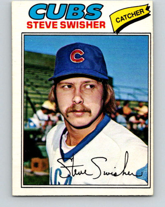 1977 O-Pee-Chee #23 Steve Swisher  Chicago Cubs  V28854