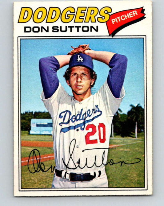 1977 O-Pee-Chee #24 Don Sutton  Los Angeles Dodgers  V28857