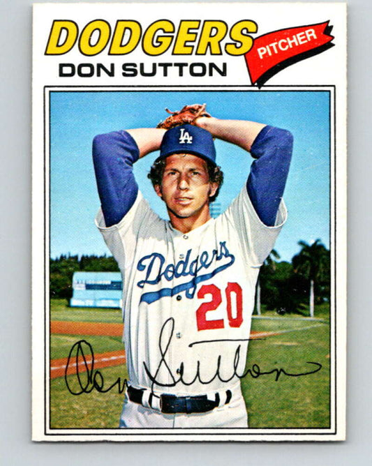 1977 O-Pee-Chee #24 Don Sutton  Los Angeles Dodgers  V28858