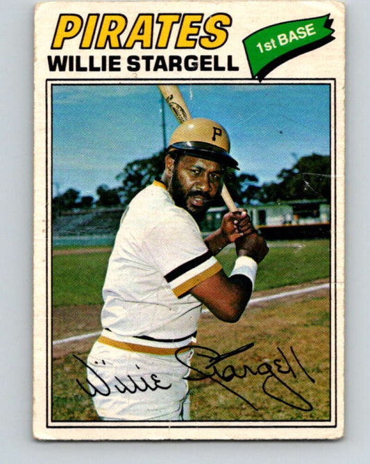 1977 O-Pee-Chee #25 Willie Stargell  Pittsburgh Pirates  V28861