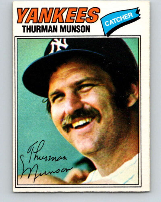 1977 O-Pee-Chee #30 Thurman Munson  New York Yankees  V28868