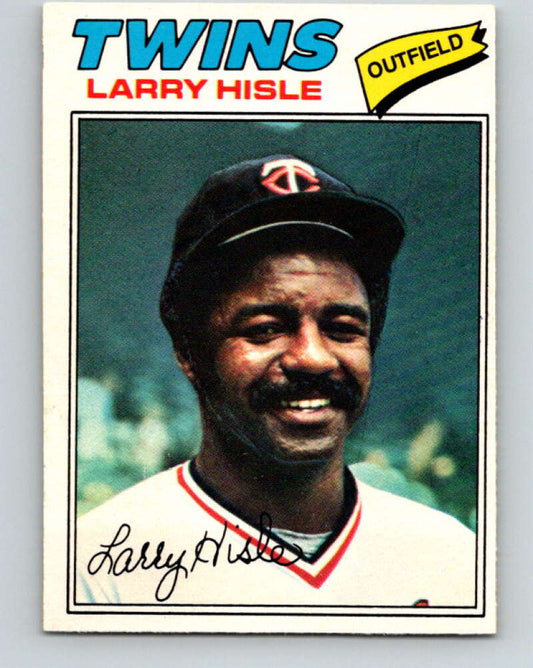 1977 O-Pee-Chee #33 Larry Hisle  Minnesota Twins  V28874