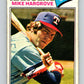 1977 O-Pee-Chee #35 Mike Hargrove  Texas Rangers  V28876