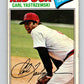 1977 O-Pee-Chee #37 Carl Yastrzemski  Boston Red Sox  V28882