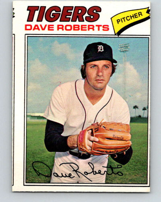 1977 O-Pee-Chee #38 Dave Roberts  Detroit Tigers  V28885