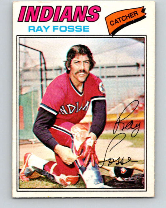 1977 O-Pee-Chee #39 Ray Fosse  Cleveland Indians  V28888