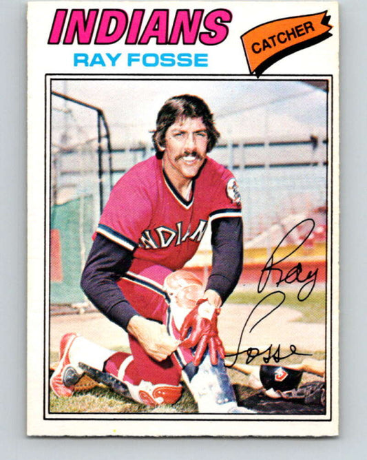 1977 O-Pee-Chee #39 Ray Fosse  Cleveland Indians  V28889