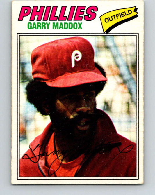 1977 O-Pee-Chee #42 Garry Maddox  Philadelphia Phillies  V28895