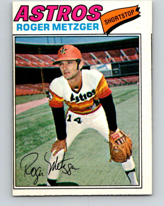 1977 O-Pee-Chee #44 Roger Metzger  Houston Astros  V28901