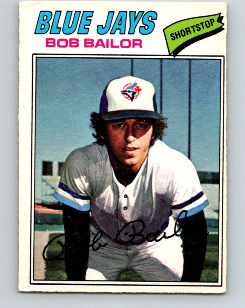 1977 O-Pee-Chee #48 Bob Bailor  Toronto Blue Jays  V28916