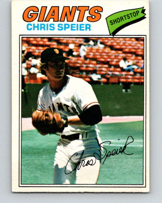 1977 O-Pee-Chee #53 Chris Speier  San Francisco Giants  V28923