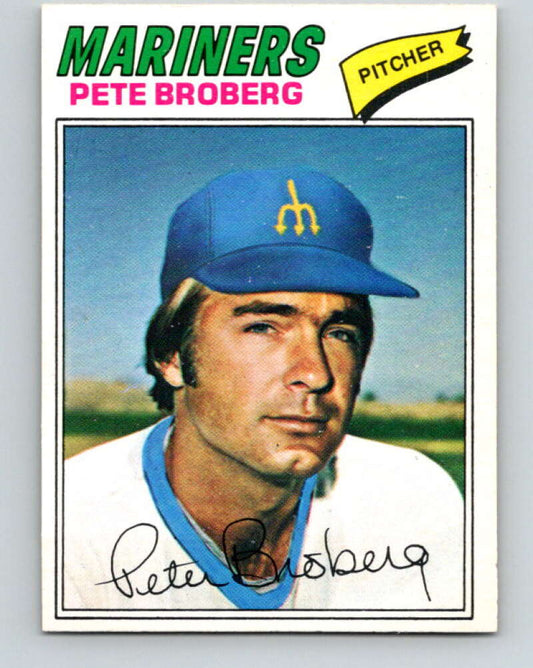 1977 O-Pee-Chee #55 Peter Broberg  Mariners V28928
