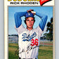 1977 O-Pee-Chee #57 Rick Rhoden  Los Angeles Dodgers  V28934