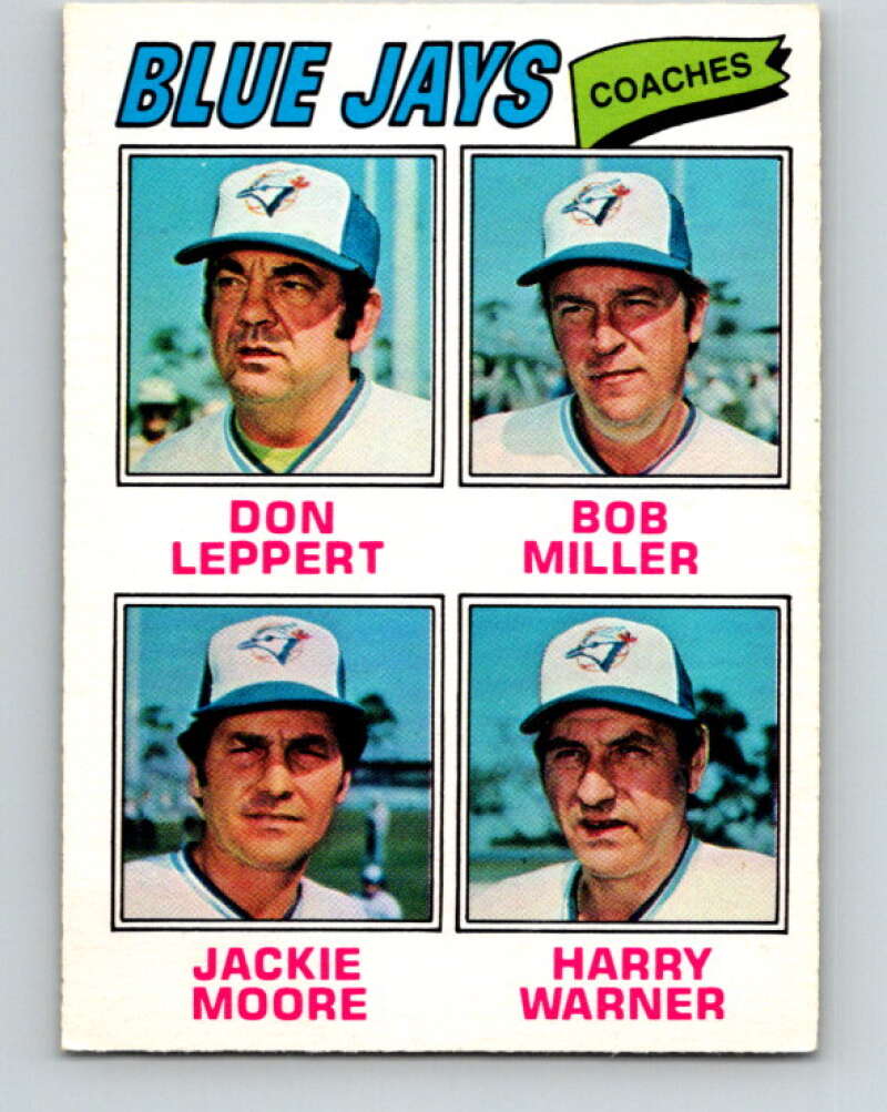1978 O-Pee-Chee #58 Leppert/Miller/Moore Coaches Jays  V28936