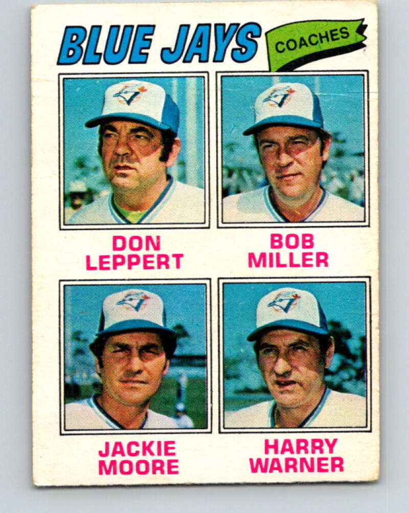 1979 O-Pee-Chee #58 Leppert/Miller/Moore Coaches Jays  V28937