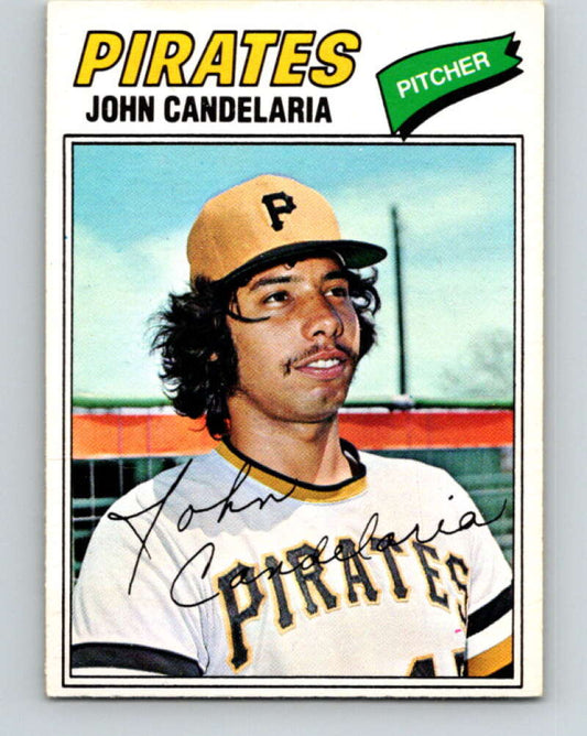 1977 O-Pee-Chee #59 John Candelaria  Pittsburgh Pirates  V28938