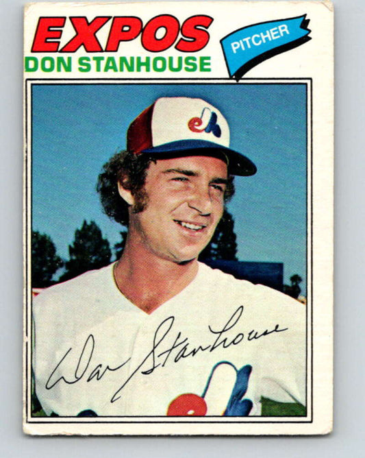 1977 O-Pee-Chee #63 Don Stanhouse  Montreal Expos  V28940
