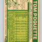 1977 O-Pee-Chee #66 Tom Poquette  Kansas City Royals  V28943