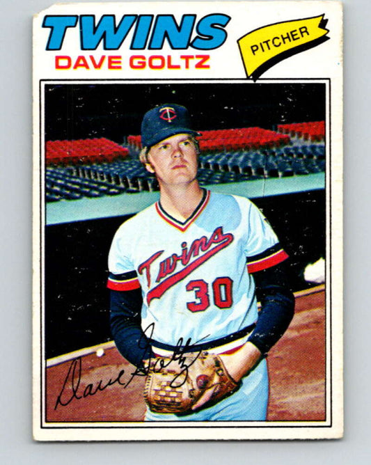 1977 O-Pee-Chee #73 Dave Goltz  Minnesota Twins  V28959