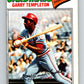 1977 O-Pee-Chee #84 Garry Templeton  St. Louis Cardinals  V28986