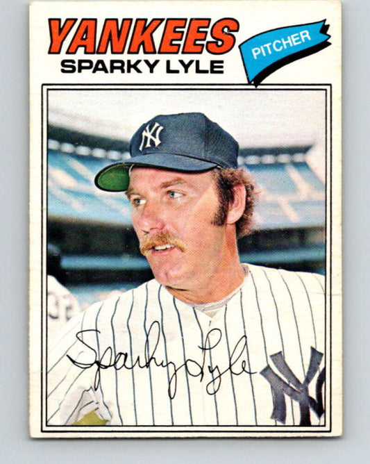 1977 O-Pee-Chee #89 Sparky Lyle  New York Yankees  V28997