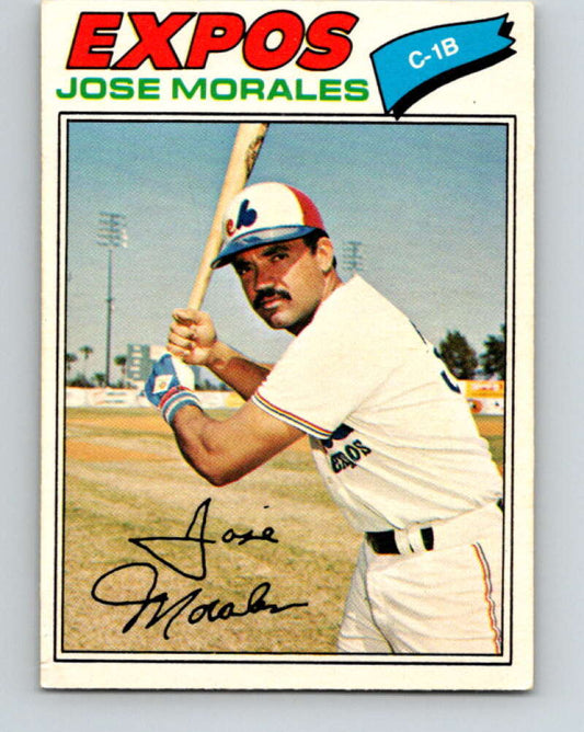 1977 O-Pee-Chee #90 Jose Morales  Montreal Expos  V28999