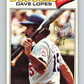 1977 O-Pee-Chee #96 Davey Lopes  Los Angeles Dodgers  V29009