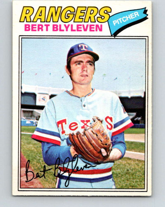 1977 O-Pee-Chee #101 Bert Blyleven  Texas Rangers  V29015
