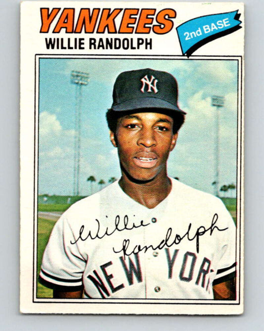 1977 O-Pee-Chee #110 Willie Randolph  New York Yankees  V29029