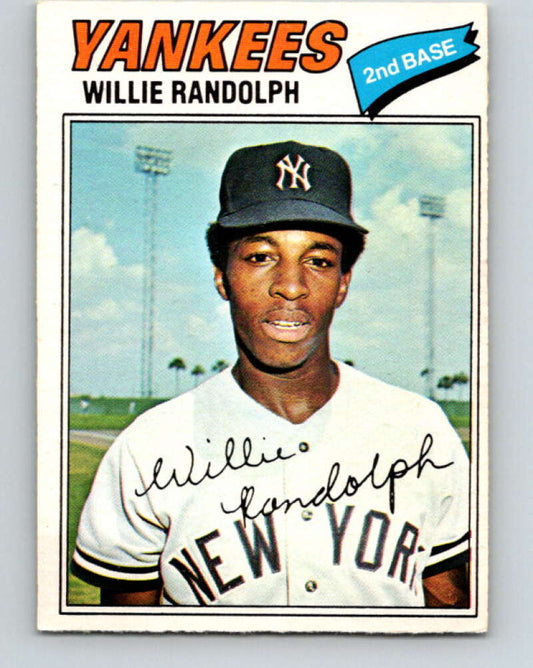 1977 O-Pee-Chee #110 Willie Randolph  New York Yankees  V29030
