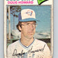 1977 O-Pee-Chee #112 Doug Howard  Toronto Blue Jays  V29033
