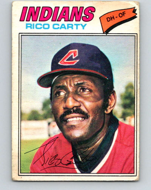1977 O-Pee-Chee #114 Rico Carty  Cleveland Indians  V29037