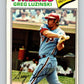 1977 O-Pee-Chee #118 Greg Luzinski  Philadelphia Phillies  V29045