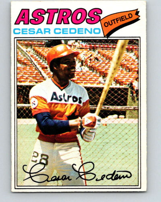 1977 O-Pee-Chee #131 Cesar Cedeno  Houston Astros  V29072