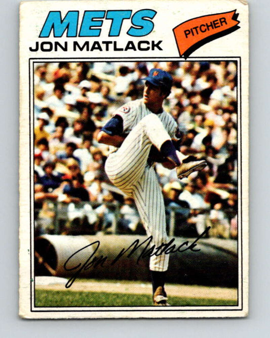1977 O-Pee-Chee #132 Jon Matlack  New York Mets  V29074