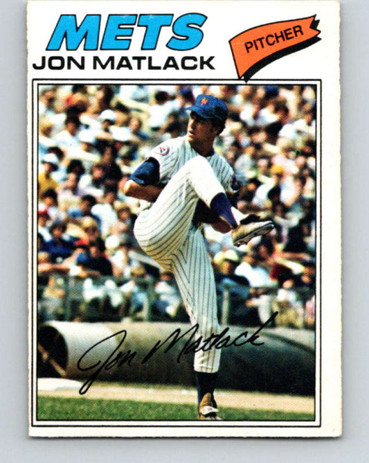1977 O-Pee-Chee #132 Jon Matlack  New York Mets  V29075