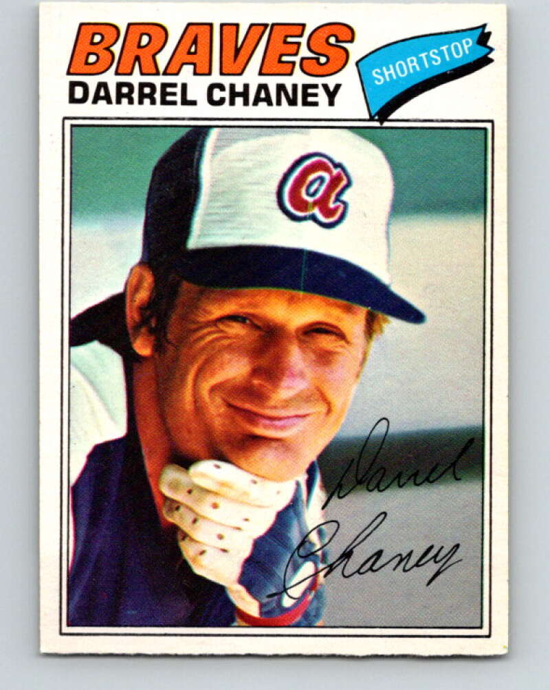 1977 O-Pee-Chee #134 Darrel Chaney  Atlanta Braves  V29078