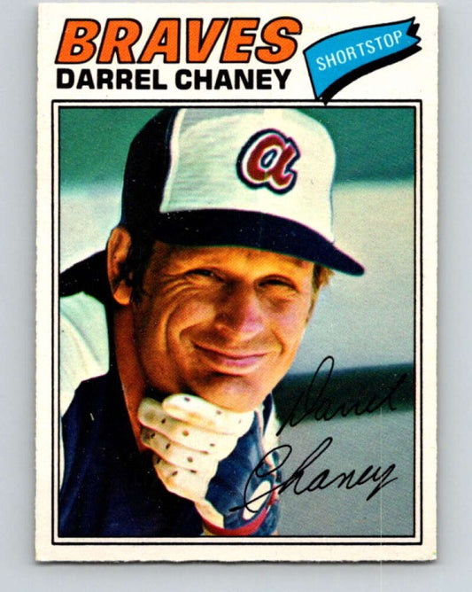 1977 O-Pee-Chee #134 Darrel Chaney  Atlanta Braves  V29079