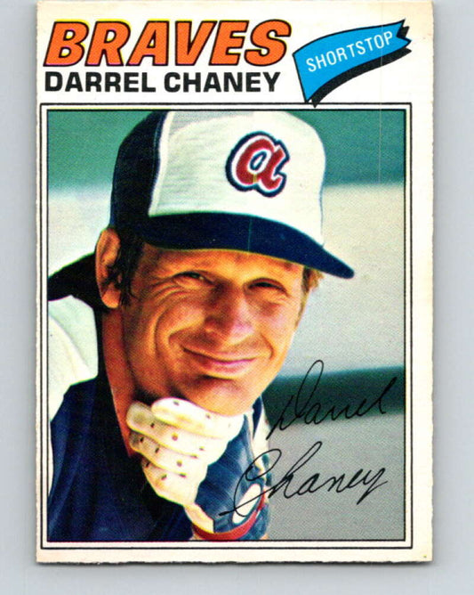 1977 O-Pee-Chee #134 Darrel Chaney  Atlanta Braves  V29080
